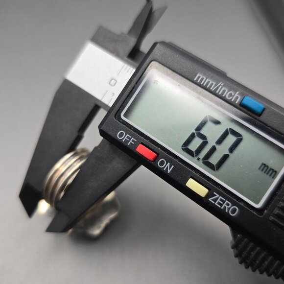 Ametrine Glass Ring Size 8.5 Faceted Oval VTG 925 Silver-Plated Statement Jewelr - Picture 9 of 15